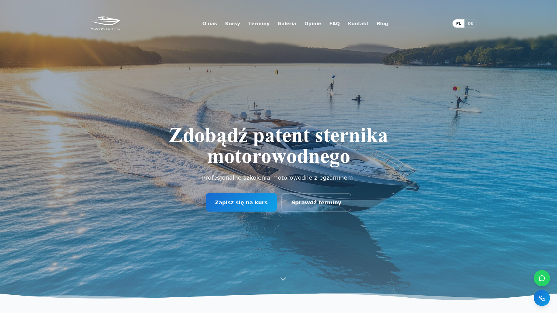 Strona klienta — wassersportlizenz.de